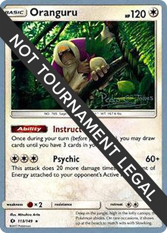 Image for Oranguru - 2018 (Pedro Eugenio Torres) (113/149) (World Championship Decks) - Pokemon