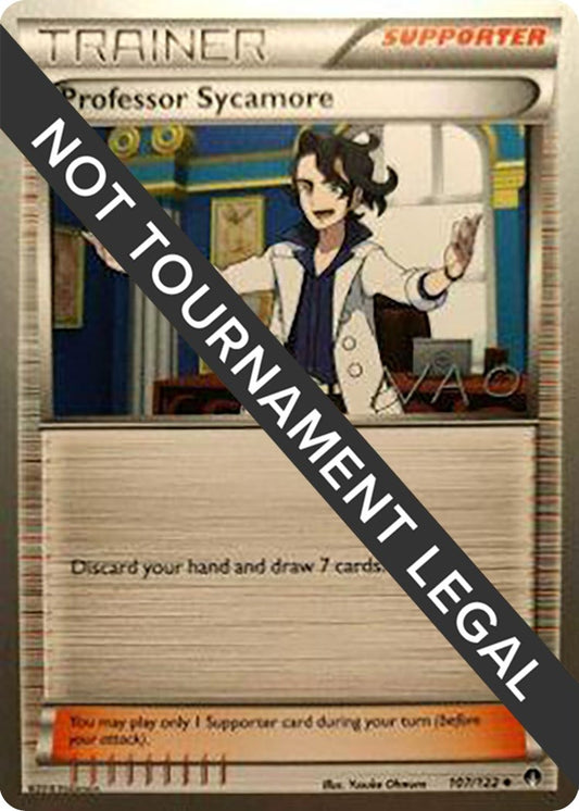 Image for Professor Sycamore - 2018 (Naohito Inoue) (107/122) (World Championship Decks) - Pokemon