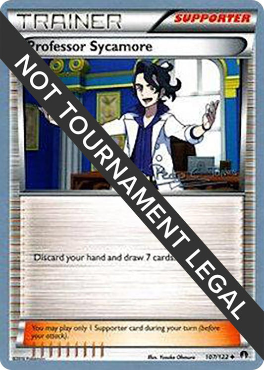Image for Professor Sycamore - 2018 (Pedro Eugenio Torres) (107/122) (World Championship Decks) - Pokemon