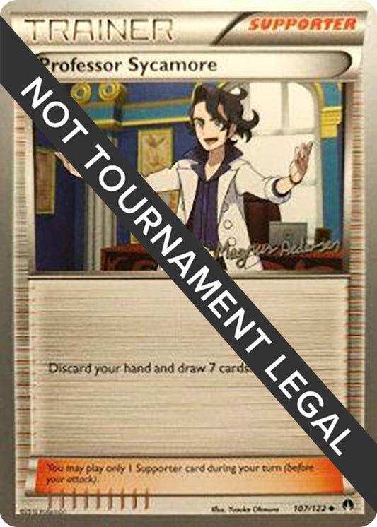 Image for Professor Sycamore - 2018 (Magnus Pedersen) (107/122) (World Championship Decks) - Pokemon
