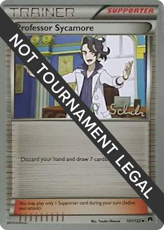 Image for Professor Sycamore - 2018 (Robin Schulz) (107/122) (World Championship Decks) - Pokemon