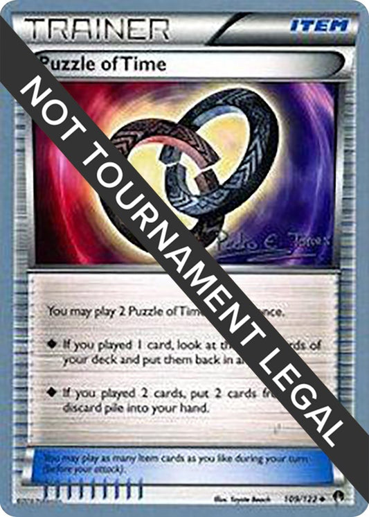 Image for Puzzle of Time - 2018 (Pedro Eugenio Torres) (109/122) (World Championship Decks) - Pokemon