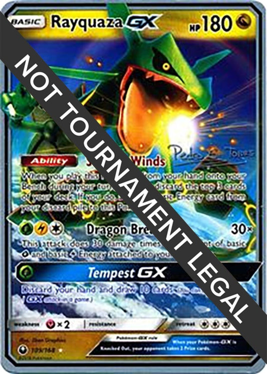 Image for Rayquaza GX - 2018 (Pedro Eugenio Torres) (109/168) (World Championship Decks) - Pokemon