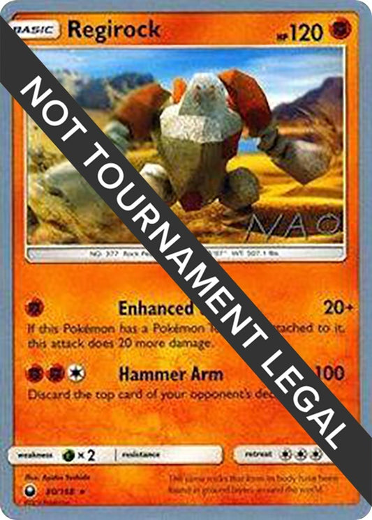 Image for Regirock - 2018 (Naohito Inoue) (80/168) (World Championship Decks) - Pokemon