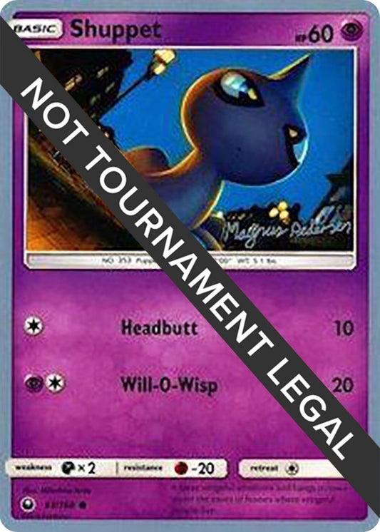 Image for Shuppet - 2018 (Magnus Pedersen) (63/168) (World Championship Decks) - Pokemon