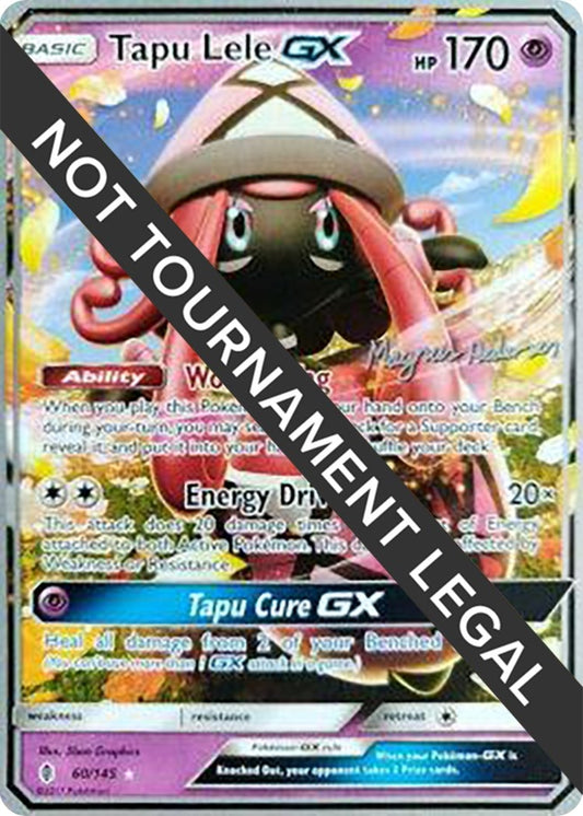 Image for Tapu Lele GX - 2018 (Magnus Pedersen) (60/145) (World Championship Decks) - Pokemon