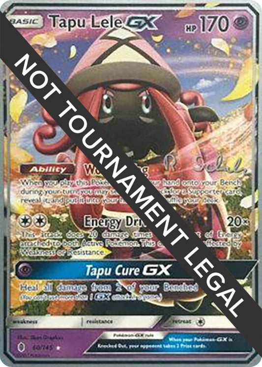 Image for Tapu Lele GX - 2018 (Robin Schulz) (60/145) (World Championship Decks) - Pokemon