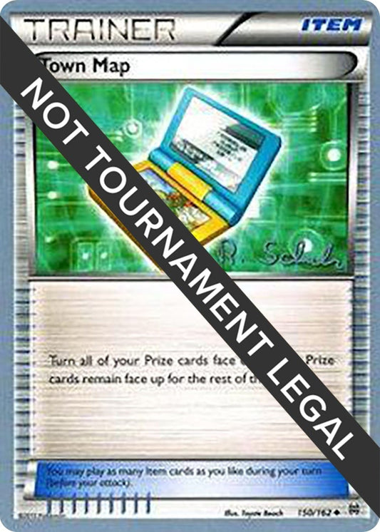 Image for Town Map - 2018 (Robin Schulz) (150/162) (World Championship Decks) - Pokemon