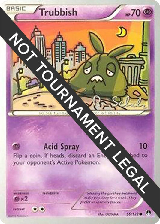 Image for Trubbish - 2018 (Robin Schulz) (56/122) (World Championship Decks) - Pokemon