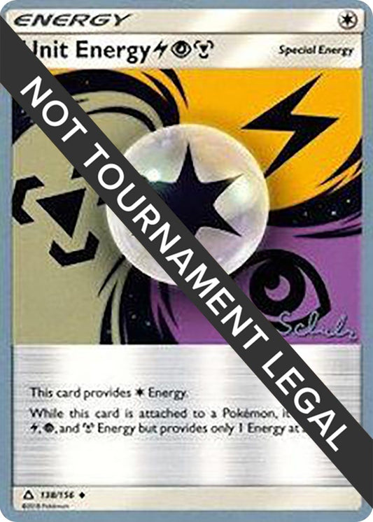 Image for Unit Energy LPM - 2018 (Robin Schulz) (138/156) (World Championship Decks) - Pokemon