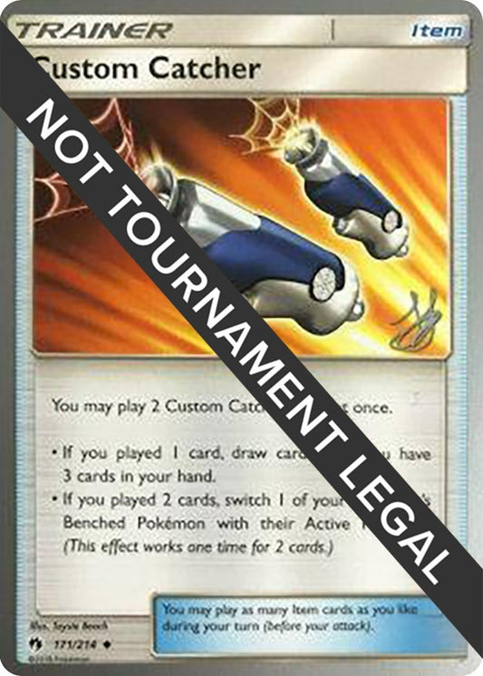 Image for Custom Catcher - 2019 (Henry Brand) (171/214) (World Championship Decks) - Pokemon