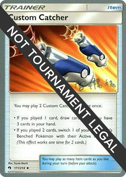 Image for Custom Catcher - 2019 (Haruki Miyamoto) (171/214) (World Championship Decks) - Pokemon