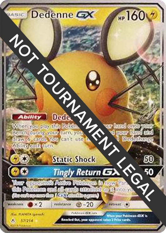 Image for Dedenne GX - 2019 (Henry Brand) (57/214) (World Championship Decks) - Pokemon