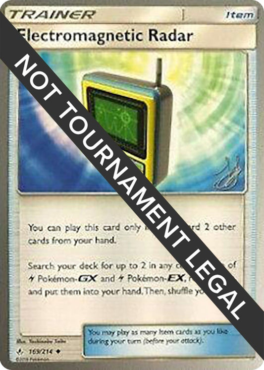 Image for Electromagnetic Radar - 2019 (Henry Brand) (169/214) (World Championship Decks) - Pokemon