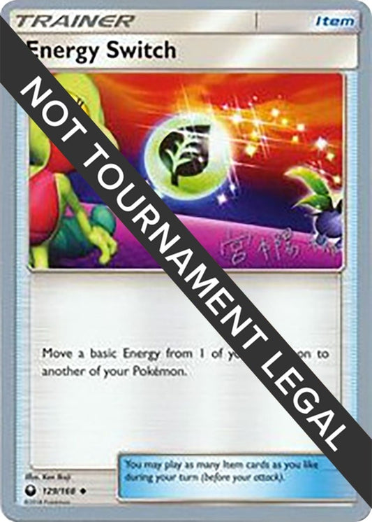 Image for Energy Switch - 2019 (Haruki Miyamoto) (129/168) (World Championship Decks) - Pokemon