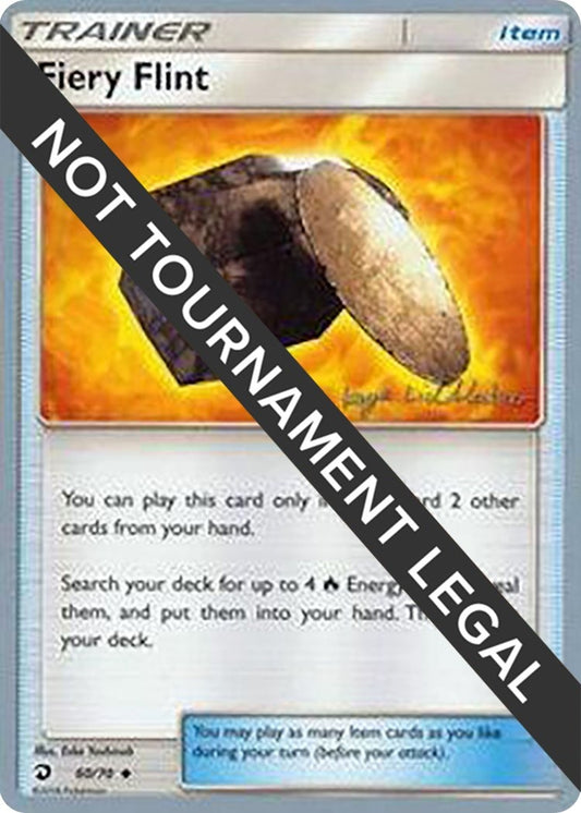Image for Fiery Flint - 2019 (Kaya Lichtleitner) (60/70) (World Championship Decks) - Pokemon
