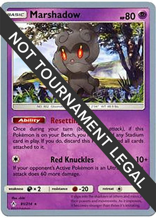 Image for Marshadow - 2019 (Haruki Miyamoto) (81/214) (World Championship Decks) - Pokemon