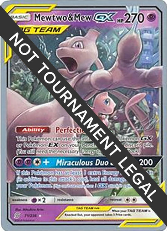 Image for Mewtwo & Mew GX - 2019 (Henry Brand) (71/236) (World Championship Decks) - Pokemon