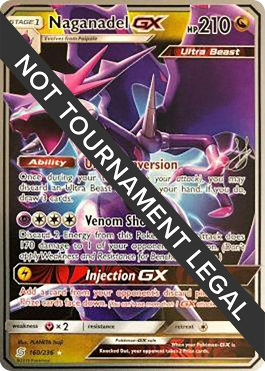 Image for Naganadel GX - 2019 (Henry Brand) (160/236) (World Championship Decks) - Pokemon