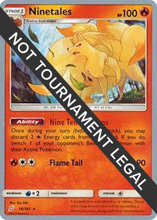Image for Ninetales - 2019 (Kaya Lichtleitner) (16/181) (World Championship Decks) - Pokemon