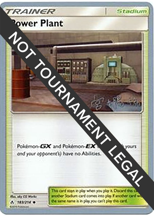 Image for Power Plant - 2019 (Haruki Miyamoto) (183/214) (World Championship Decks) - Pokemon