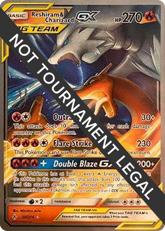 Image for Reshiram & Charizard GX - 2019 (Henry Brand) (20/214) (World Championship Decks) - Pokemon