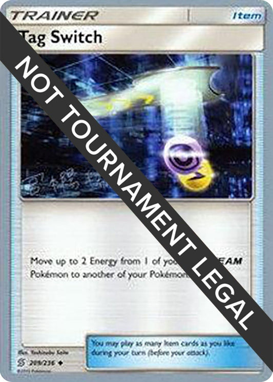 Image for Tag Switch - 2019 (Haruki Miyamoto) (209/236) (World Championship Decks) - Pokemon