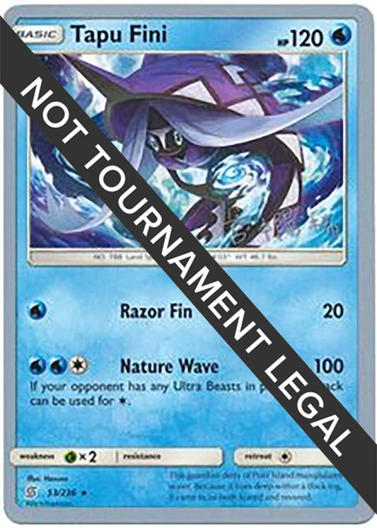 Image for Tapu Fini - 2019 (Haruki Miyamoto) (53/236) (World Championship Decks) - Pokemon