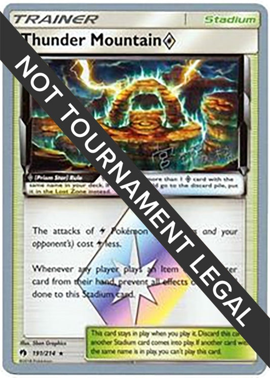 Image for Thunder Mountain Prism Star - 2019 (Haruki Miyamoto) (191/214) (World Championship Decks) - Pokemon