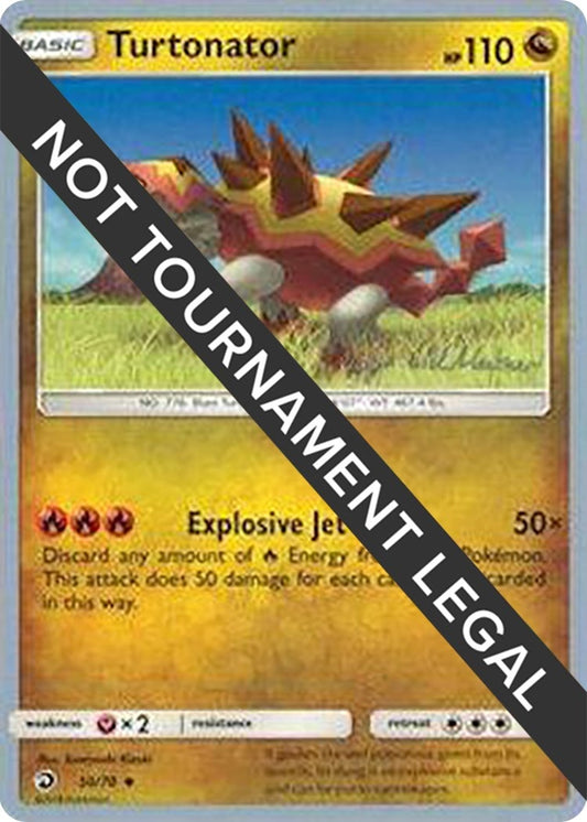 Image for Turtonator - 2019 (Kaya Lichtleitner) (50/70) (World Championship Decks) - Pokemon