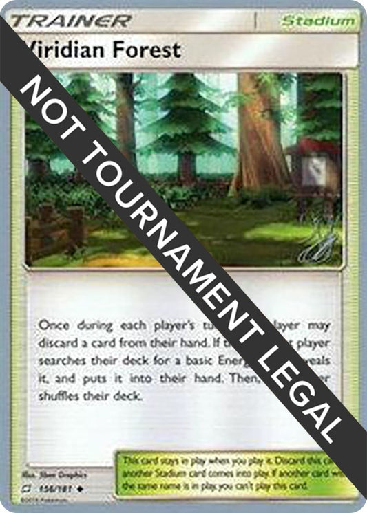 Image for Viridian Forest - 2019 (Henry Brand) (156/181) (World Championship Decks) - Pokemon