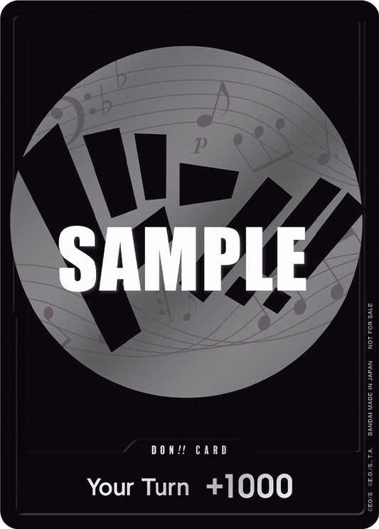 Image for DON!! Card (Silver) (One Piece Promotion Cards) - One Piece Card Game