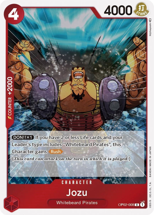 Image for Jozu (OP02-008) (Paramount War) - One Piece Card Game