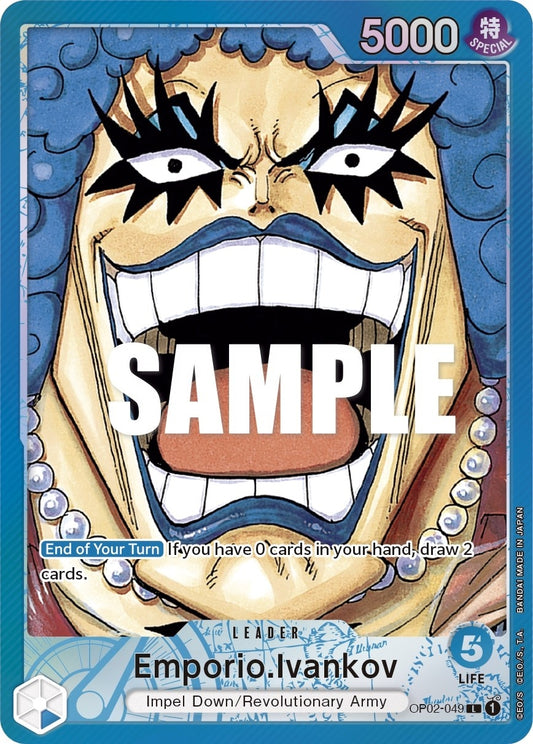 Image for Emporio.Ivankov (049) (Alternate Art) (OP02-049) (Paramount War) - One Piece Card Game