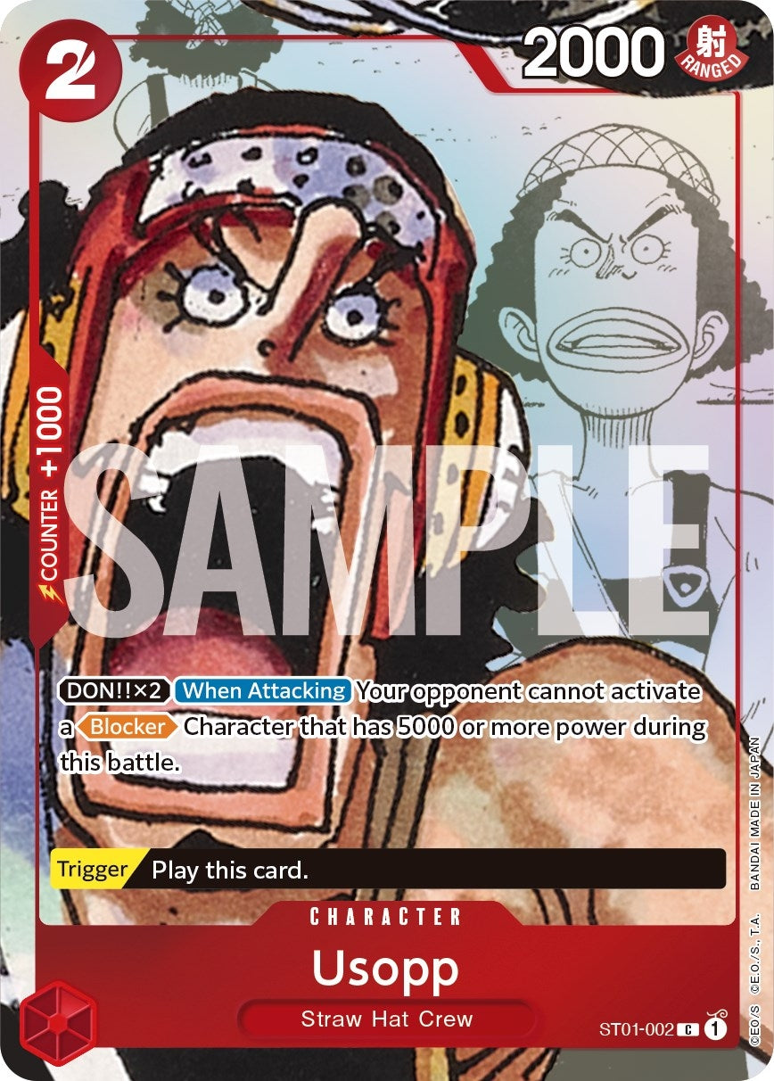 Image for Usopp - ST01-002 (Alternate Art) (ST01-002) (One Piece Promotion Cards) - One Piece Card Game