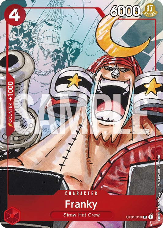 Image for Franky - ST01-010 (Alternate Art) (ST01-010) (One Piece Promotion Cards) - One Piece Card Game