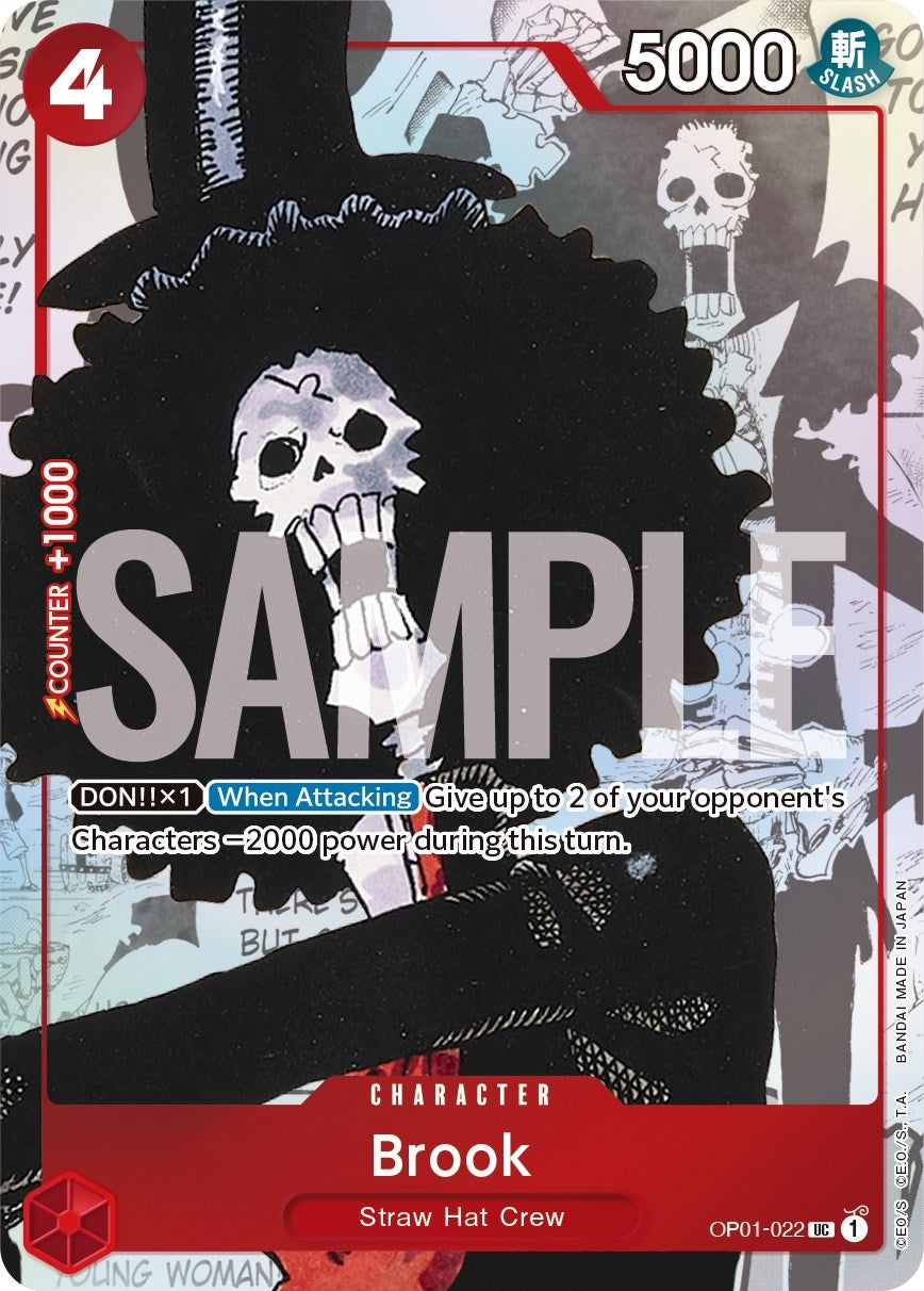 Image for Brook - OP01-022 (Alternate Art) (OP01-022) (One Piece Promotion Cards) - One Piece Card Game