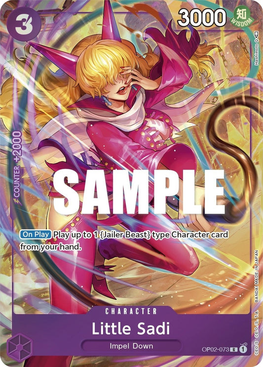 Image for Little Sadi (Alternate Art) (OP02-073) (Paramount War) - One Piece Card Game