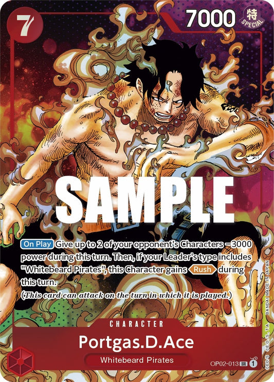 Image for Portgas.D.Ace (Parallel) (OP02-013) (Paramount War) - One Piece Card Game