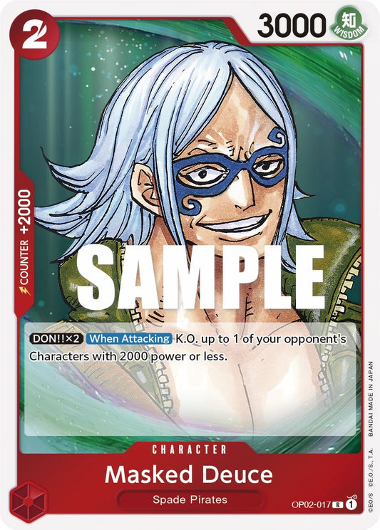 Image for Masked Deuce (OP02-017) (Paramount War) - One Piece Card Game