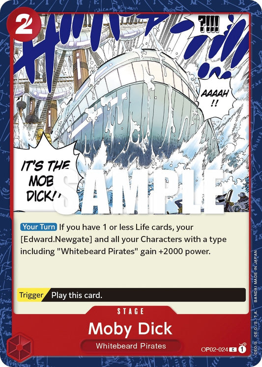 Image for Moby Dick (OP02-024) (Paramount War) - One Piece Card Game