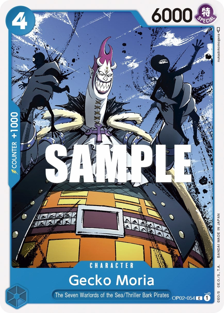Image for Gecko Moria (OP02-054) (Paramount War) - One Piece Card Game