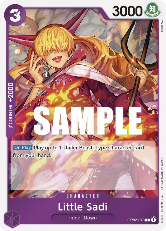 Image for Little Sadi (OP02-073) (Paramount War) - One Piece Card Game