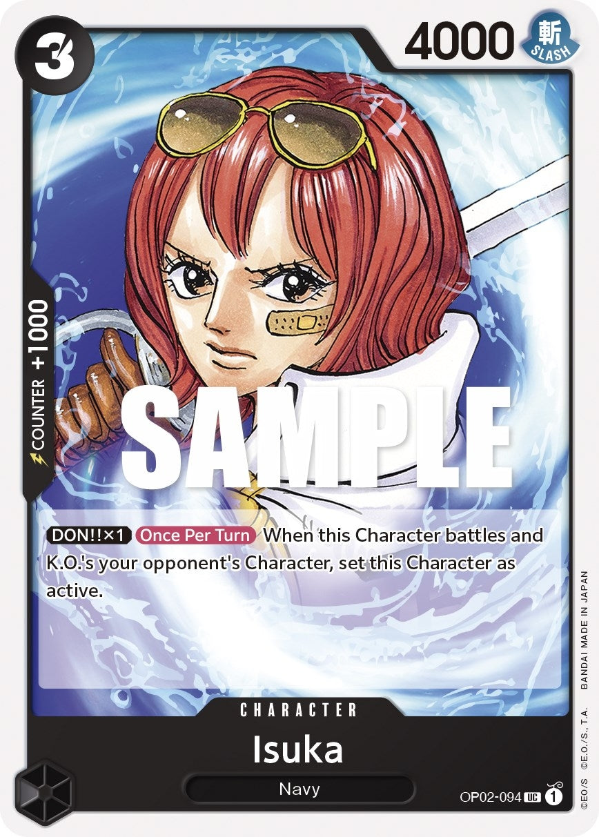 Image for Isuka (OP02-094) (Paramount War) - One Piece Card Game