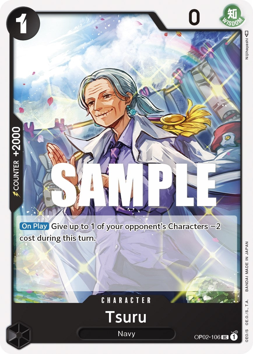Image for Tsuru (OP02-106) (Paramount War) - One Piece Card Game