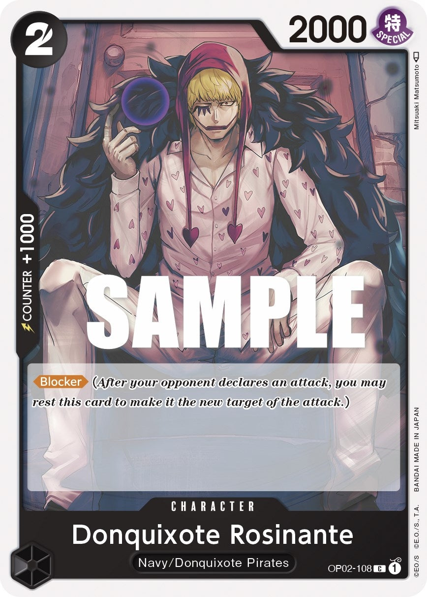 Image for Donquixote Rosinante (OP02-108) (Paramount War) - One Piece Card Game