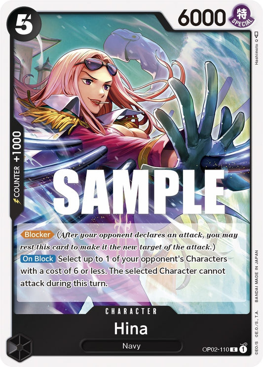 Image for Hina (OP02-110) (Paramount War) - One Piece Card Game