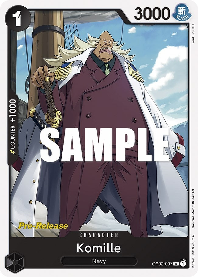 Image for Komille (OP02-097) (Paramount War Pre-Release Cards) - One Piece Card Game