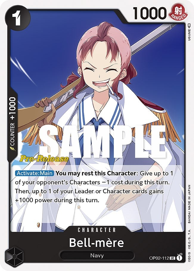 Image for Bell-mere (OP02-112) (Paramount War Pre-Release Cards) - One Piece Card Game