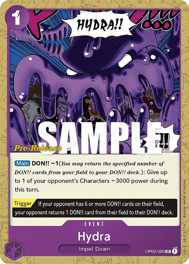 Image for Hydra (OP02-090) (Paramount War Pre-Release Cards) - One Piece Card Game